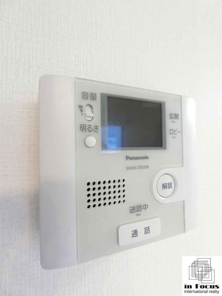 セキュリティ　来客の顔が見える安心のTVモニターホン