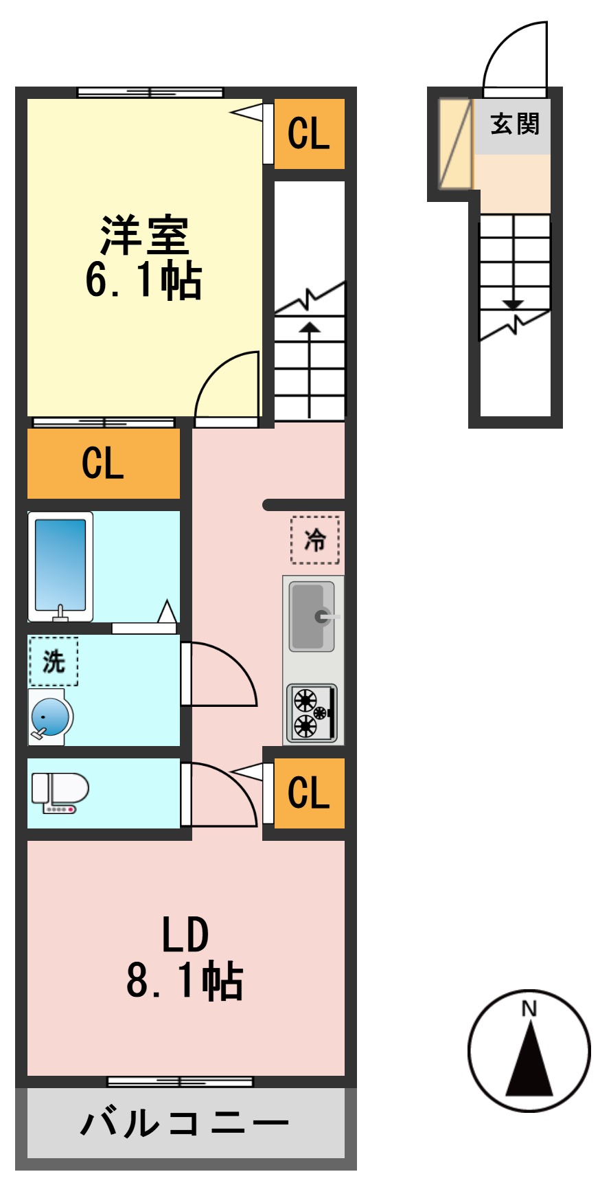 FHOUSEの間取り写真