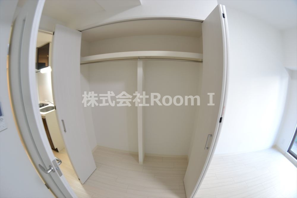 収納　たっぷりとした収納スペースです