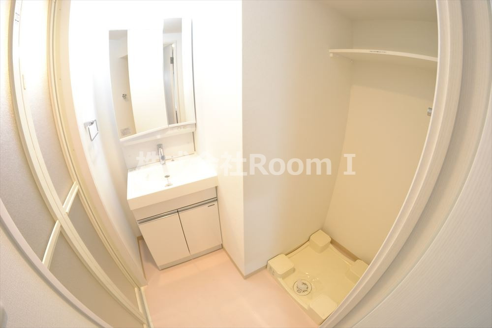 洗面設備　洗面所です