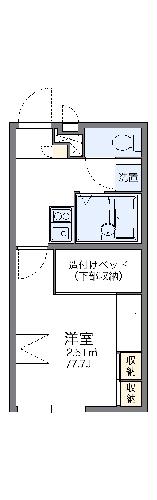 レオパレスレフィナ－ドIの間取り