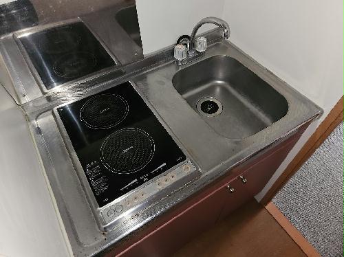 キッチン　備品や設備仕様は号室等により異なります現地をご確認下さい。