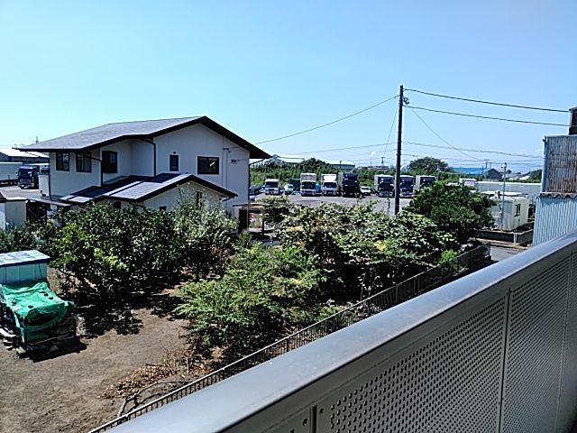 【富士市神谷のアパートの眺望】