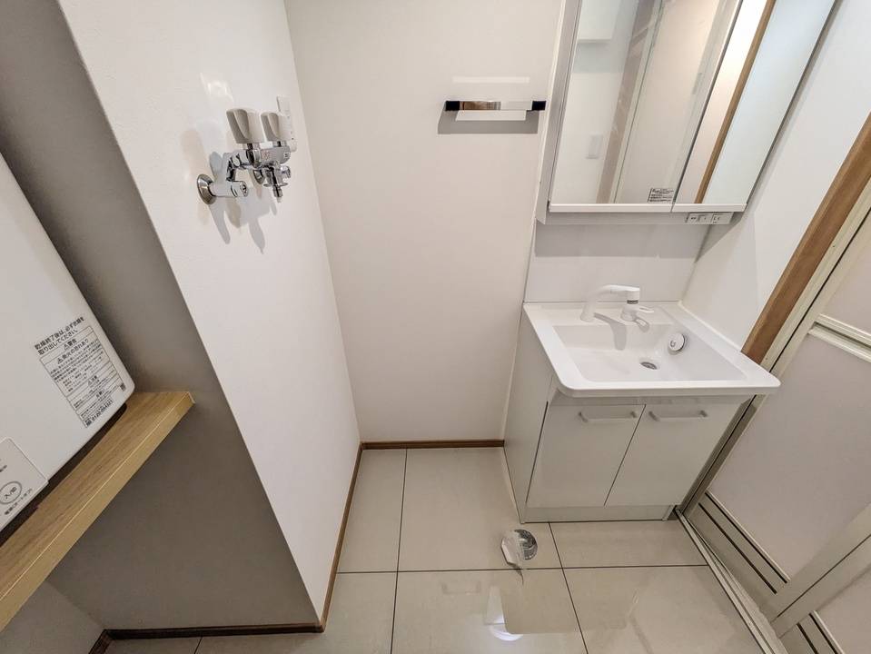 洗面設備　洗濯機置場