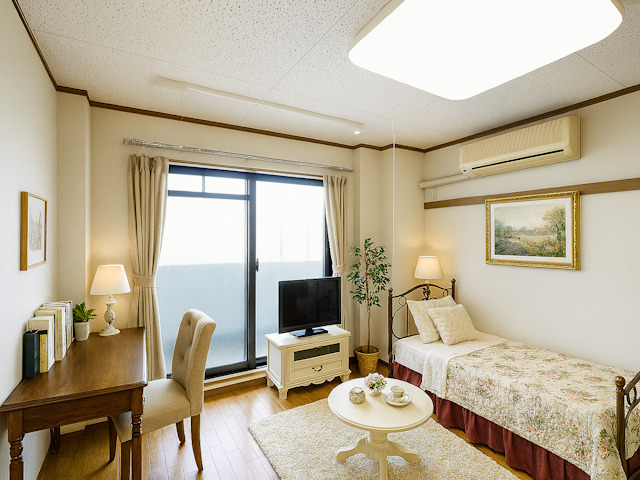 居室・リビング　CGで家具等を配置したもので家具等は含まれません。