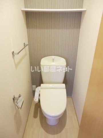 【姫路市飾磨区今在家のアパートのトイレ】