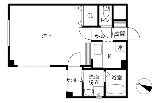 ハイツＩＫＫＯＨVIIIの間取り