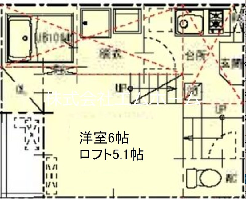 ハーモニーテラス荒中町IIの間取り