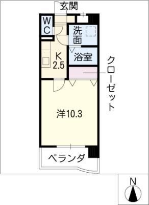 シェドゥーヴル八事の間取り