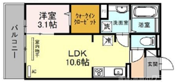 【セジュールKの間取り】