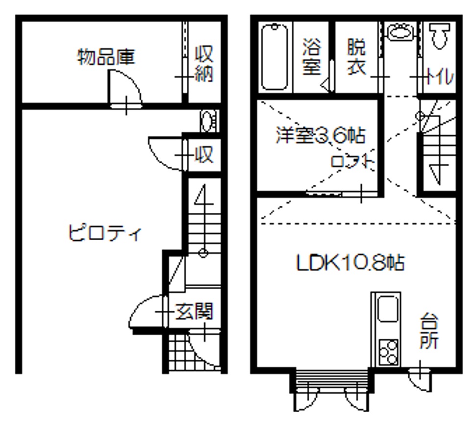 【Furano resort WAKABAの間取り】