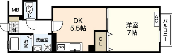 【高橋ビルの間取り】