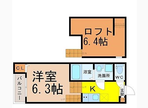 ブライト鶴舞の間取り