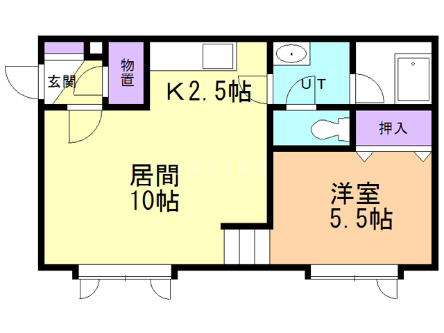 プレジデントＦの間取り