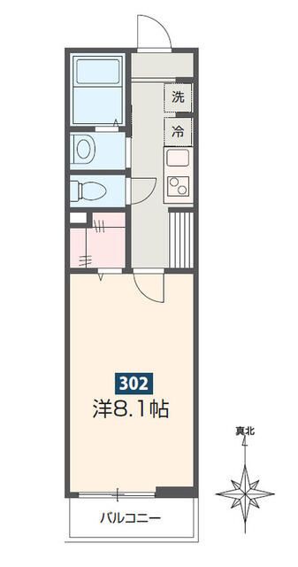 ＭＥＬＤＩＡさがみ野の間取り