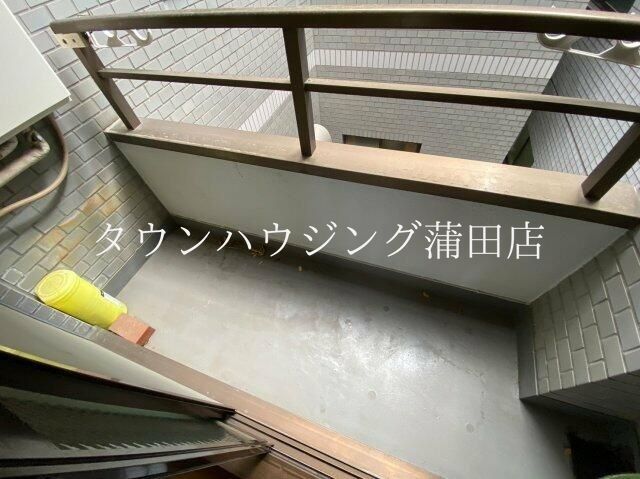 【品川区戸越のマンションのバルコニー】