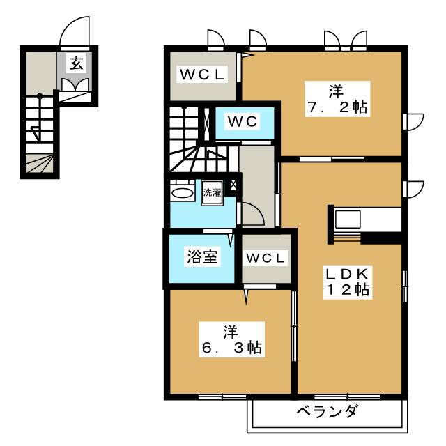 リバティ東神田の間取り