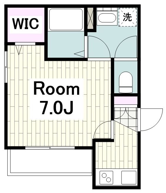 藤沢市片瀬海岸のマンションの間取り