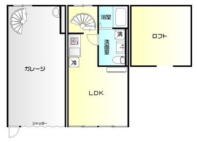 【ＨＡＫＯＮＥ　ＹＵＭＯＴＯ　ＢＡＳＥの間取り】