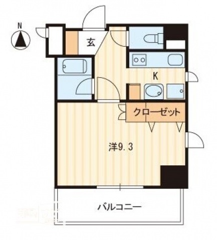 ソレアード古新町の間取り