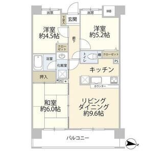 ダイアパレス川越西小仙波の間取り