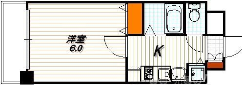 アクロス京都七条鴨川御苑の間取り