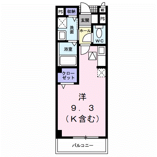 プレデュラ　アヴェニューの間取り