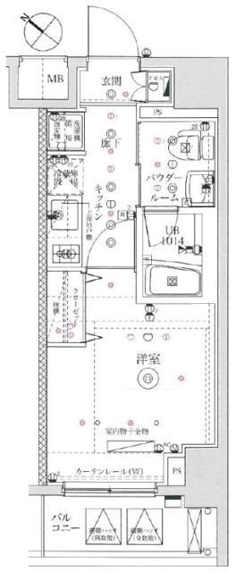 イアース横濱関内の間取り