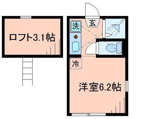 【アペックス・四ツ木IIの間取り】