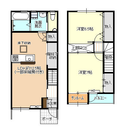 ファイン向新庄の間取り