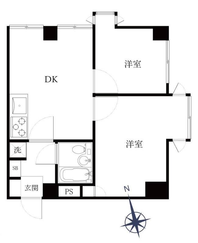 菱和パレス滝野川ＣＤＩの間取り