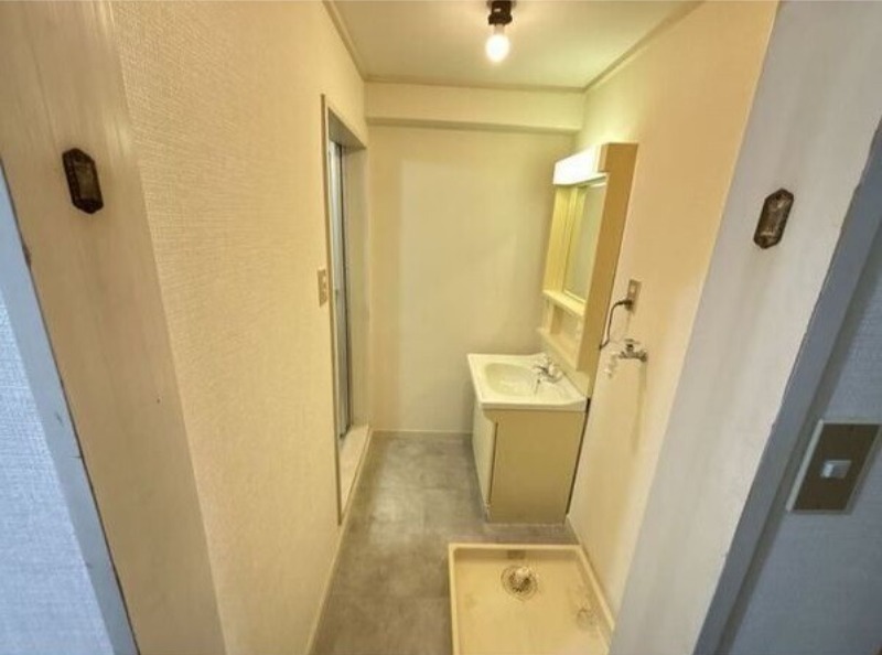 洗面設備　図面と現状に相違がある場合には現状を優先