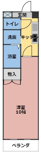 江戸橋利平治マンションの間取り