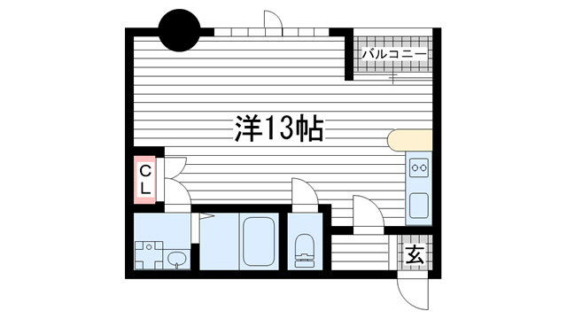 平野レジデンスの間取り写真
