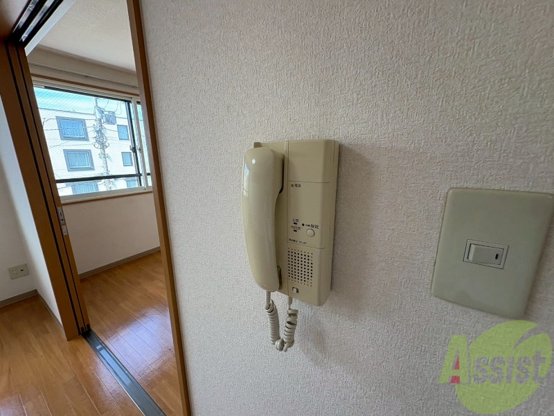 セキュリティ　インターホンは通話ができるので急な訪問があっても安心です