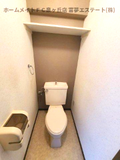 トイレ　※イメージ　反転タイプのお部屋の写真