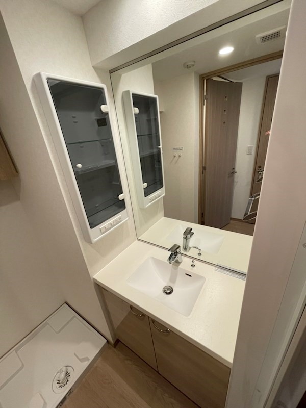 洗面設備　同管理会社施工参考写真