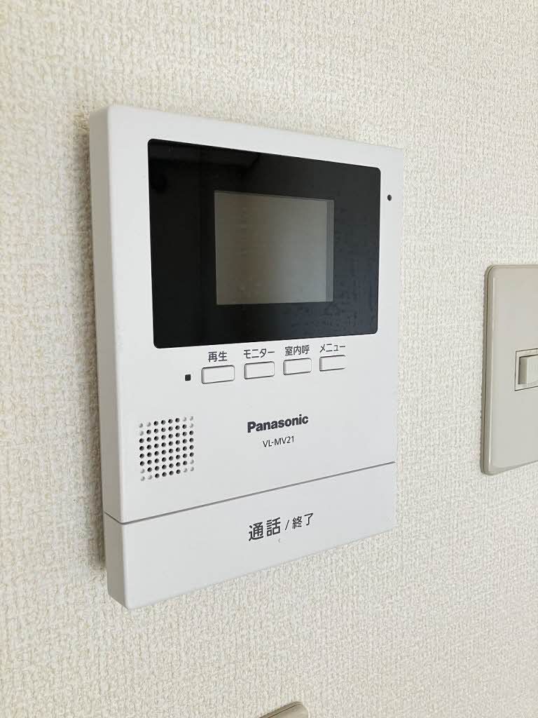 セキュリティ　モニタ付きドアホン
