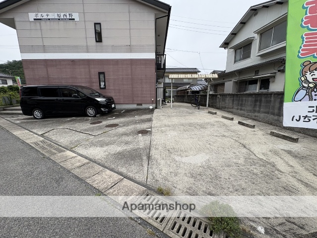 駐車場　眺望