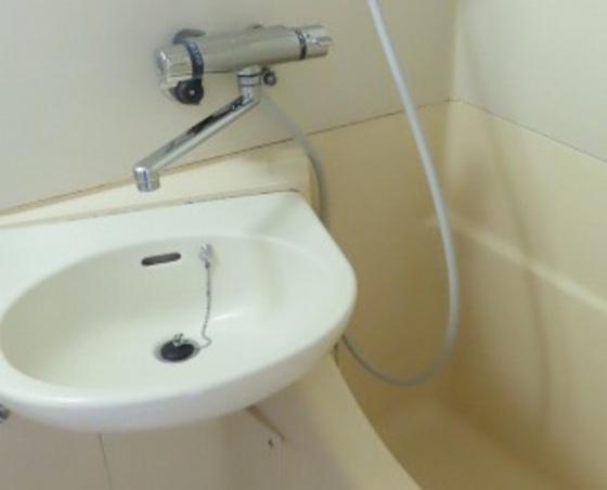 洗面設備　他号室のお写真です