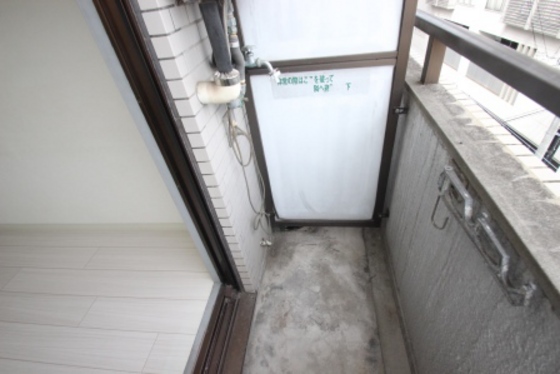 バルコニー　※別部屋の写真です