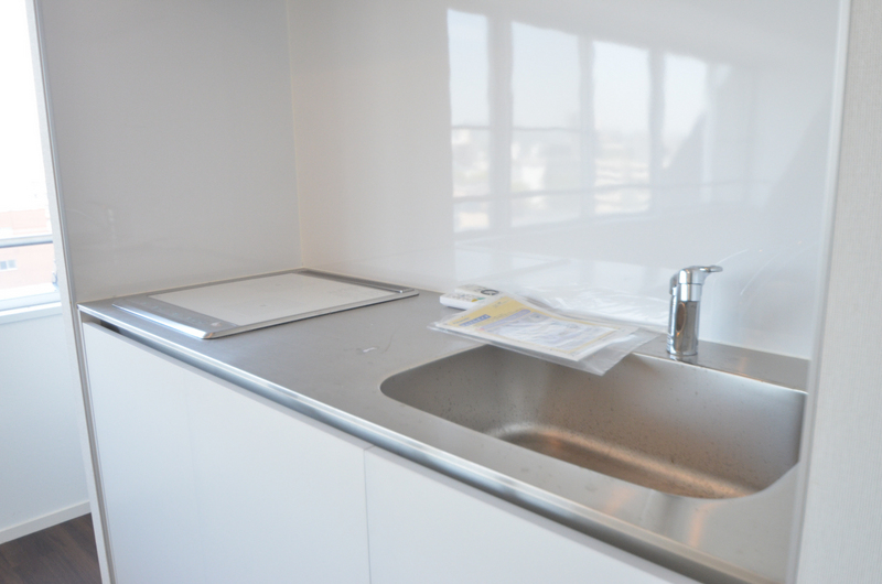 キッチン　安心、安全のＩＨクッキングヒーター付きキッチンです！