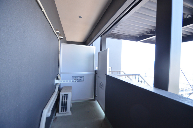 バルコニー　町周りが良く見えますよ！