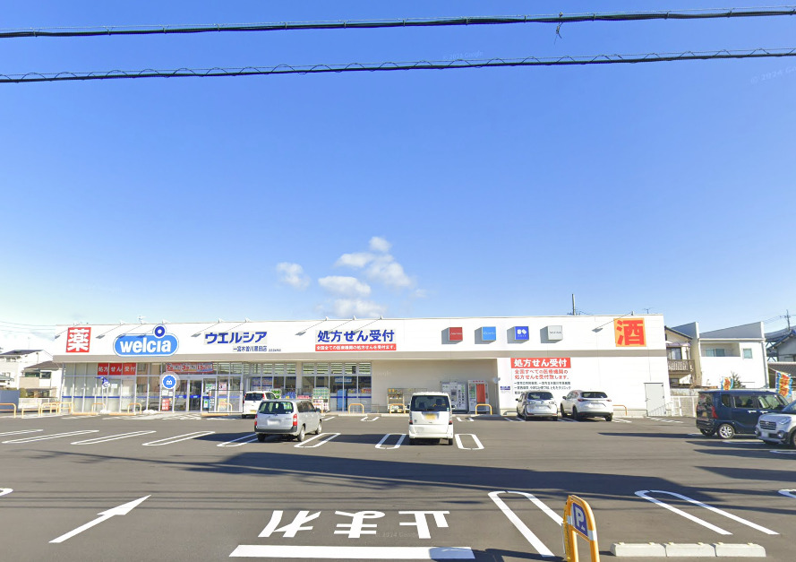ドラックストア　ウェルシア薬局　木曽川黒田店（ドラッグストア）まで1412m