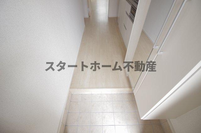 玄関　ゆったりとした玄関です