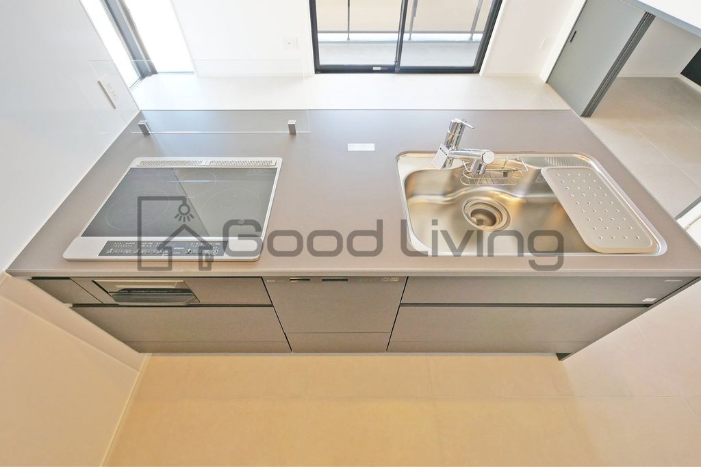 キッチン　食洗器があるのでらくらく時短お片付け