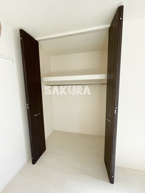 収納　お荷物の多い方でも安心のクローゼット付き♪