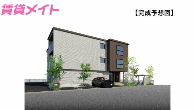 建物外観　完成パース