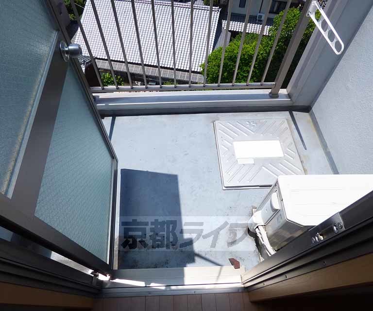 バルコニー　バルコニーからの景色も綺麗です。