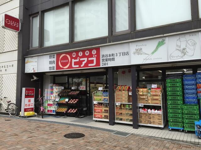 スーパー　mini(ミニ)ピアゴ 渋谷本町3丁目店（スーパー）まで715m